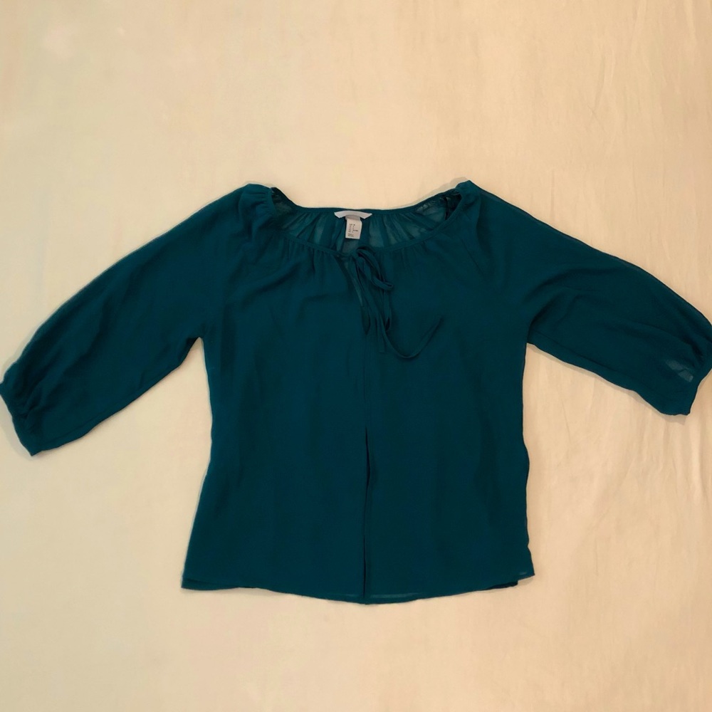 H&M 3/4 Length Sleeve Blouse